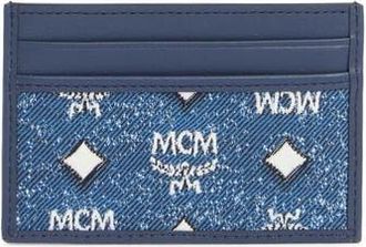 MCM Aren Card Case in Denim Blue at Nordstrom Rack