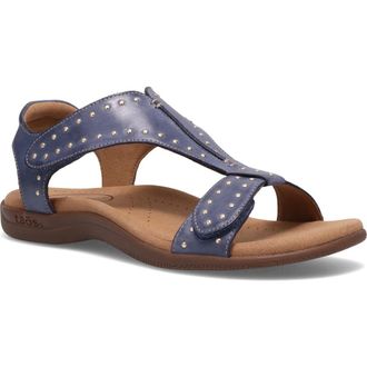 Taos Show Stopper Ankle Strap Sandal in Dark Blue at Nordstrom, Size 10