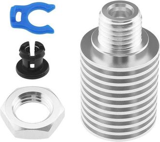 OEM Repuestos Para Impresoras 3d - Boquillas Para Impresoras 3d - Disipador De Calor Espaciador E3d V6, Tubo Met&aacute;lico De 1,75 Mm, Radiador Integrado