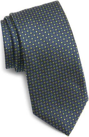 BOSS Floral Silk Blend Jacquard Tie in Lt Past/gr at Nordstrom Rack