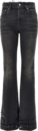 Haikure Flora vintage effect jeans Woman 25