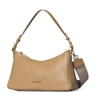 Marc Ellis Bolso de hombro de piel granulada - Bags - Mujer - Marr&oacute;n - ONE SIZE