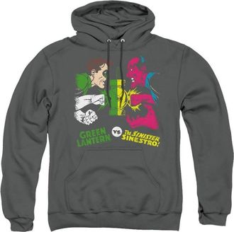Gildan DC Comics Gl Vs Sinestro Adult Pull Over Hoodie / Hooded Sweatshirt