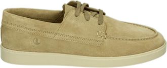 Clarks Schoenen, Heren, Beige, 44 EU, Su&egrave;de, Lockford Boat