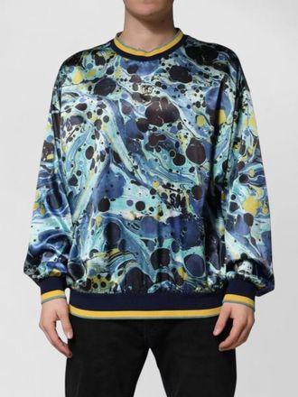 Dolce & Gabbana printed bomber jacket