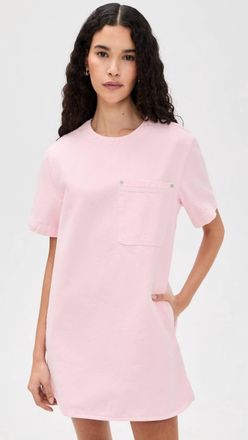 Pistola Denim Remi Denim T Shirt Dress In Blush