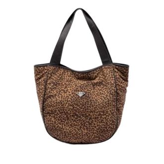 Bottega Veneta Pre-owned Tote Bags, female, Brown, Size: ONE SIZE Pre-owned Nylon Tote