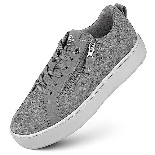 Baskets GIESSWEIN Homme Jaune Taille 47 EU – Style Sneaker Loisirs, Textile, Fermeture Lacets, Modèle 33723-20