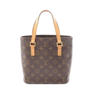 Louis Vuitton Pre-owned Tote Bags, female, Brown, Size: ONE SIZE Pre-owned Canvas Tote Bag