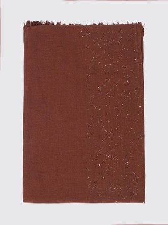 Faliero Sarti Sciarpa Faliero Sarti in lana vergine e seta con paillettes