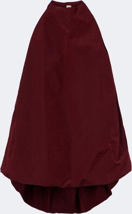 Magda Butrym Halterneck cotton and silk top