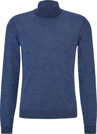 HUGO BOSS Mens Musso-p Sweater Bright Blue Cotton - Size X-Large