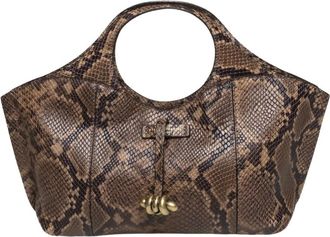Gianni Chiarini Infinity Handtas - Dames - Tassen - Bruin - Maat: ONE Size Su&egrave;de
