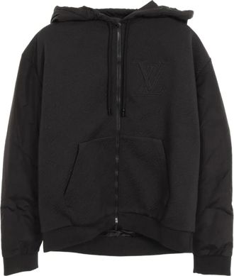 Louis Vuitton Felpa Hybrid con cappuccio e zip 2010 - Nero