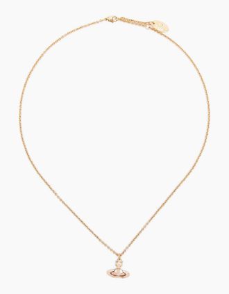 Vivienne Westwood Womens Simonetta Bas Relief Pendant Gold - Size: OS