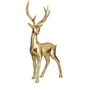 Schubiger M&ouml;bel Figur Hirsch, Stehend Gold B: 102 cm