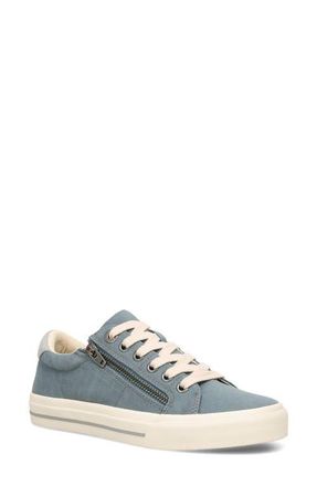 Taos Z-Soul Platform Sneaker in Mineral Blue/Grey Distressed at Nordstrom, Size 10.5