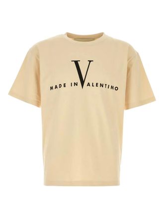 Valentino Garavani logo-print T-shirt - Neutrals