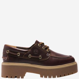 Timberland Stone Street leren platformloafers