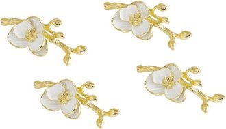 Michael Aram Set Of 4 Orchid Place Card Holders