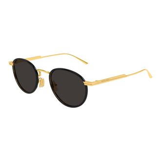 Bottega Veneta Sunglasses, male, Yellow, 48 MM, Sunglasses