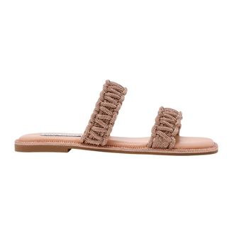 Steve Madden Sliders, female, Pink, Size: 7 1/2 US Double Braid Slider