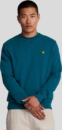 Lyle & Scott Heren Sweatshirt met ronde hals (Marine)