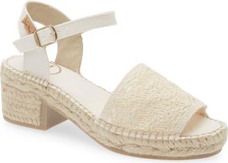 Toni Pons Dorotea Ankle Strap Platform Sandal in Cru at Nordstrom, Size 5.5-6Us
