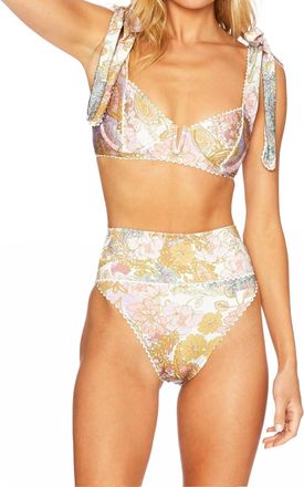 Beach Riot Highway Bottom In Harvest Gold Paisley
