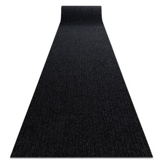 RugsX Rugsx - Corredor - Alfombrilla Antideslizante Ceylon Exterior, Interior Antracita 0923 100cm Black 100x1100 Cm