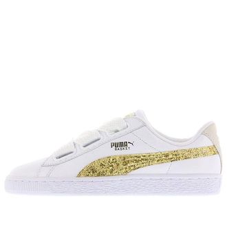 Puma (WMNS) PUMA Basket Heart Gold Glitter 364078-01