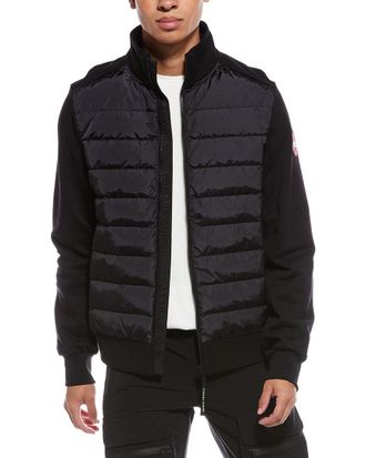 Canada Goose Hybridge Huron Full Zip Down Hoodie