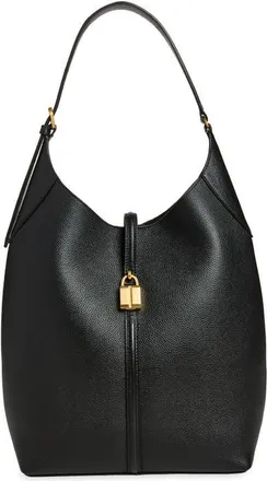 DeMellier The Large Siena Leather Bucket Bag in Black at Nordstrom