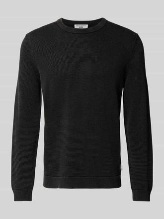 Marc O'Polo Denim Marc OPolo Denim Regular Fit Pullover aus reiner Baumwolle in Black, Gr&ouml;&szlig;e M