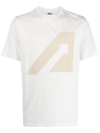 Autry T-shirt met logoprint - Wit
