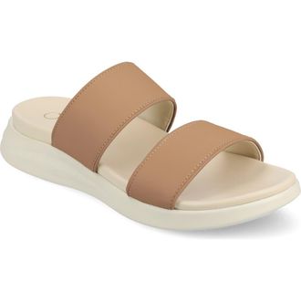 Journee Collection Janis Wedge Slide Sandal at Nordstrom Rack, Size 8.5