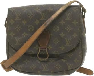 Louis Vuitton Pre-owned Canvas Cross Body Bag - Dames - Vintage Schoudertas - Bruin - ONE Size - Vintage