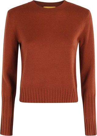 Guest In Residence Shrunken Cashmere Crew Neck Sweater