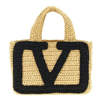 Valentino Garavani Dames, Tassen, Beige, Maat: ONE Size Synthetisch