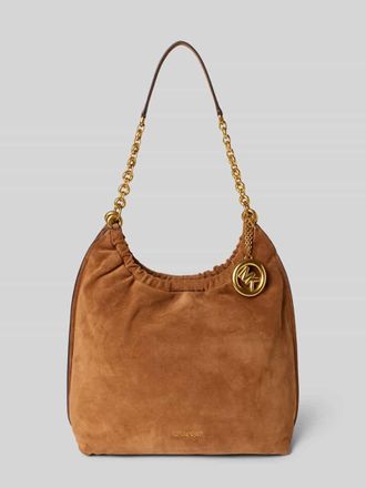 Michael Kors Handtasche aus Leder mit Label-Applikation Modell INDIE in Cognac, Gr&ouml;&szlig;e 1