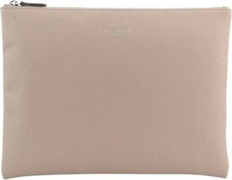 Pourchet Dames, Tassen, Beige, Maat: ONE Size Leer