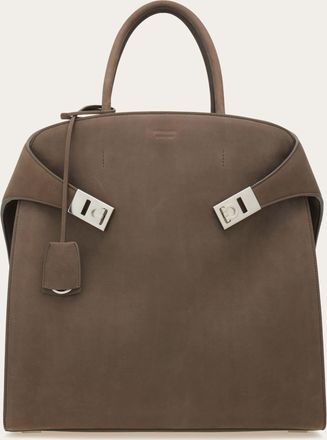 Ferragamo Uomo Tote bag Hug Grigio