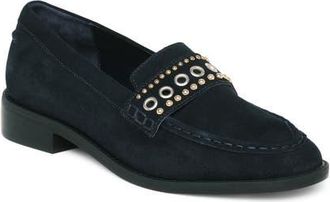 Cinq &agrave; Sept Gretta Loafer in Navy at Nordstrom, Size 38.5