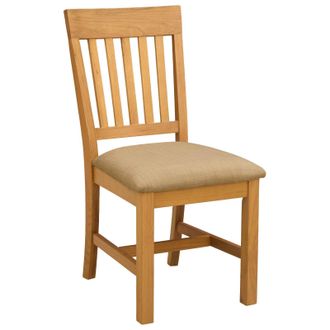 vidaXL Silla De Comedor 2 Uds. Madera De Roble S&oacute;lido Beige Vidaxl