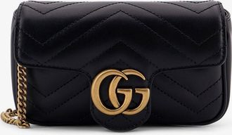 Gucci Borsa a tracolla GG Marmont Mini in pelle - GUCCI - gender_Woman