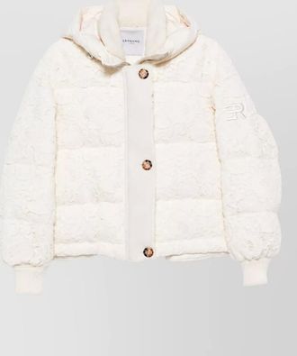Ermanno Scervino down hooded puffer parka coat