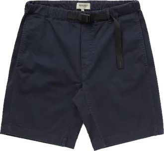 Woolrich Klassieke Easy Short Melton - Heren - Korte Broeken - Blauw - M - Korte Broeken