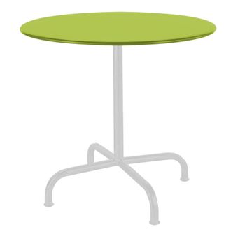Schubiger M&ouml;bel Metall-Tisch Rigi Rund