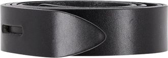 Isabel Marant Lecce Belt in Black Leather