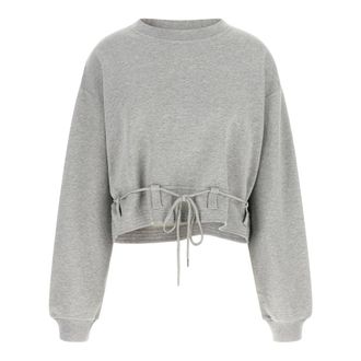 Dries Van Noten Dames, Sweatshirts & Hoodies, Grijs, Maat: S Katoen